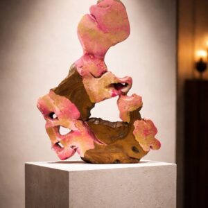 تحفة جدارية خشب طبيعي